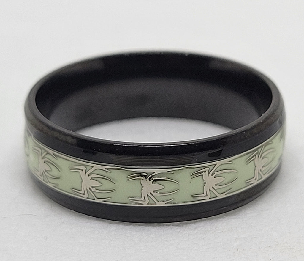 MR SPIDER GLOW IN THE DARK RING