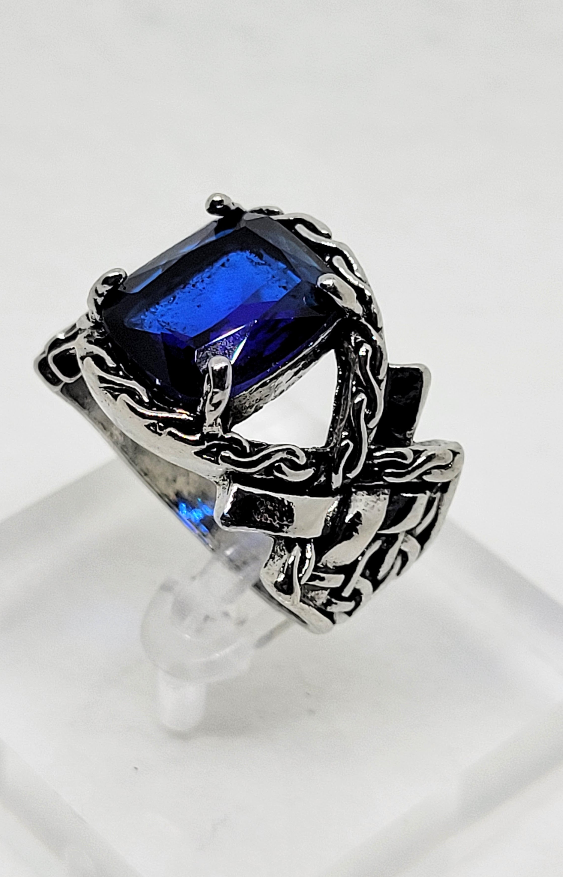 BLUE GEM BIKER RING