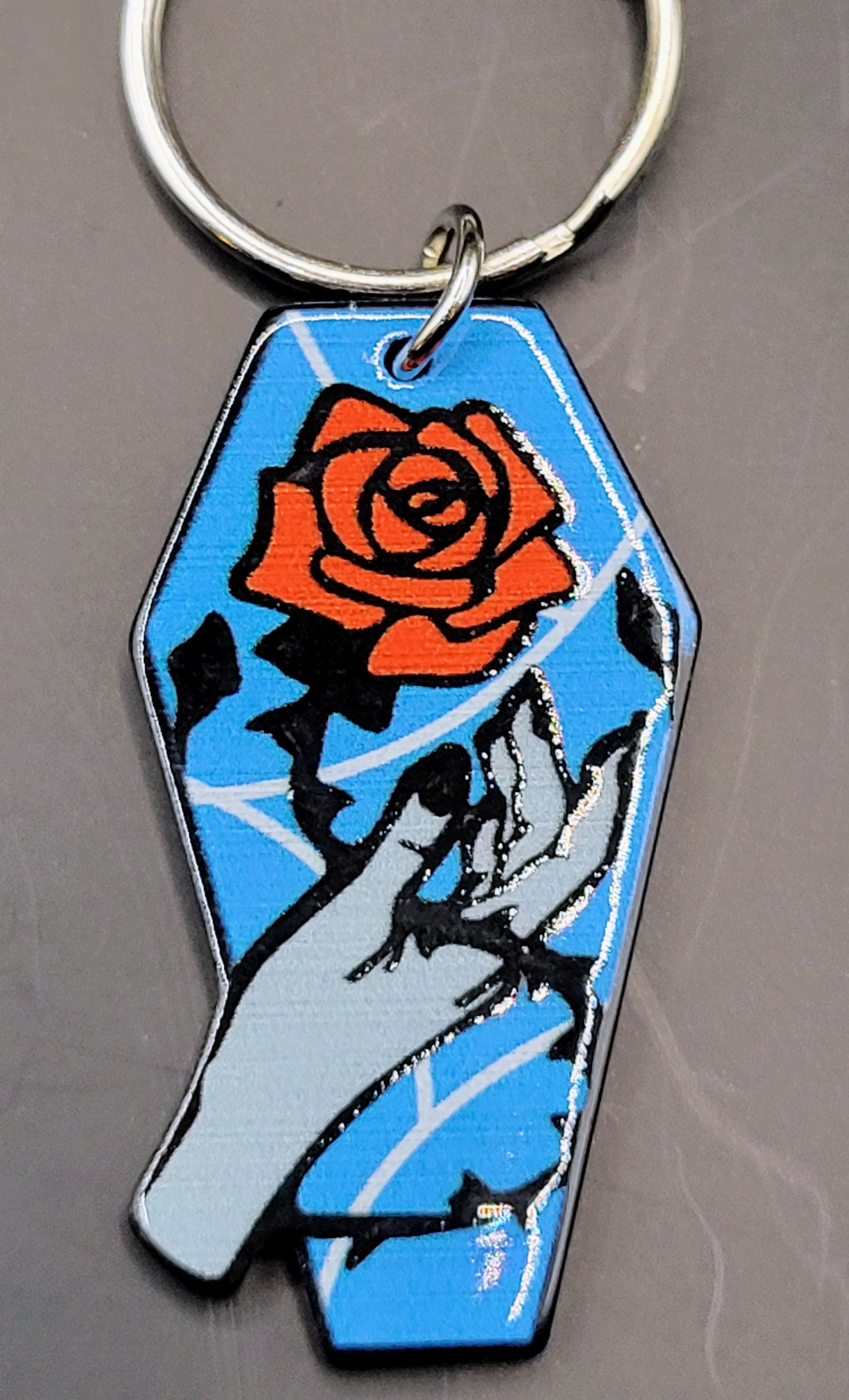 Coffin Art Keychain Collection