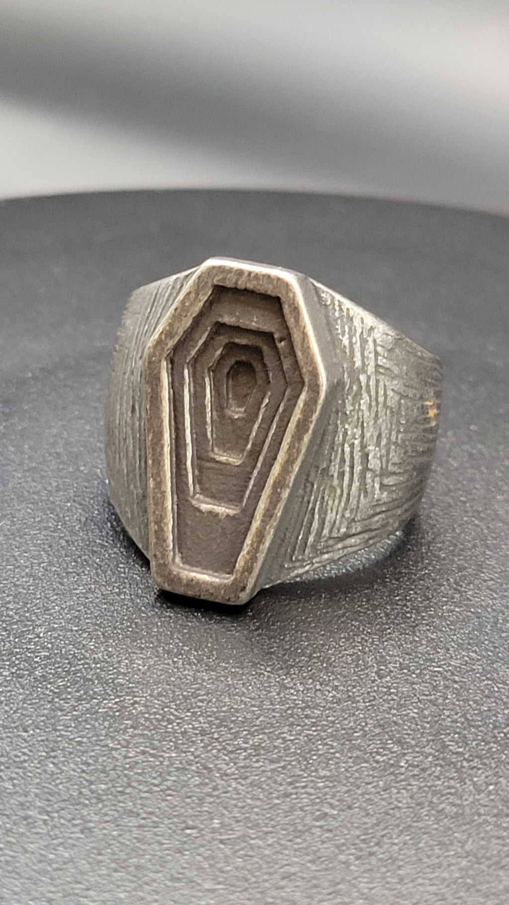 INFINITE COFFIN RING SZ 13