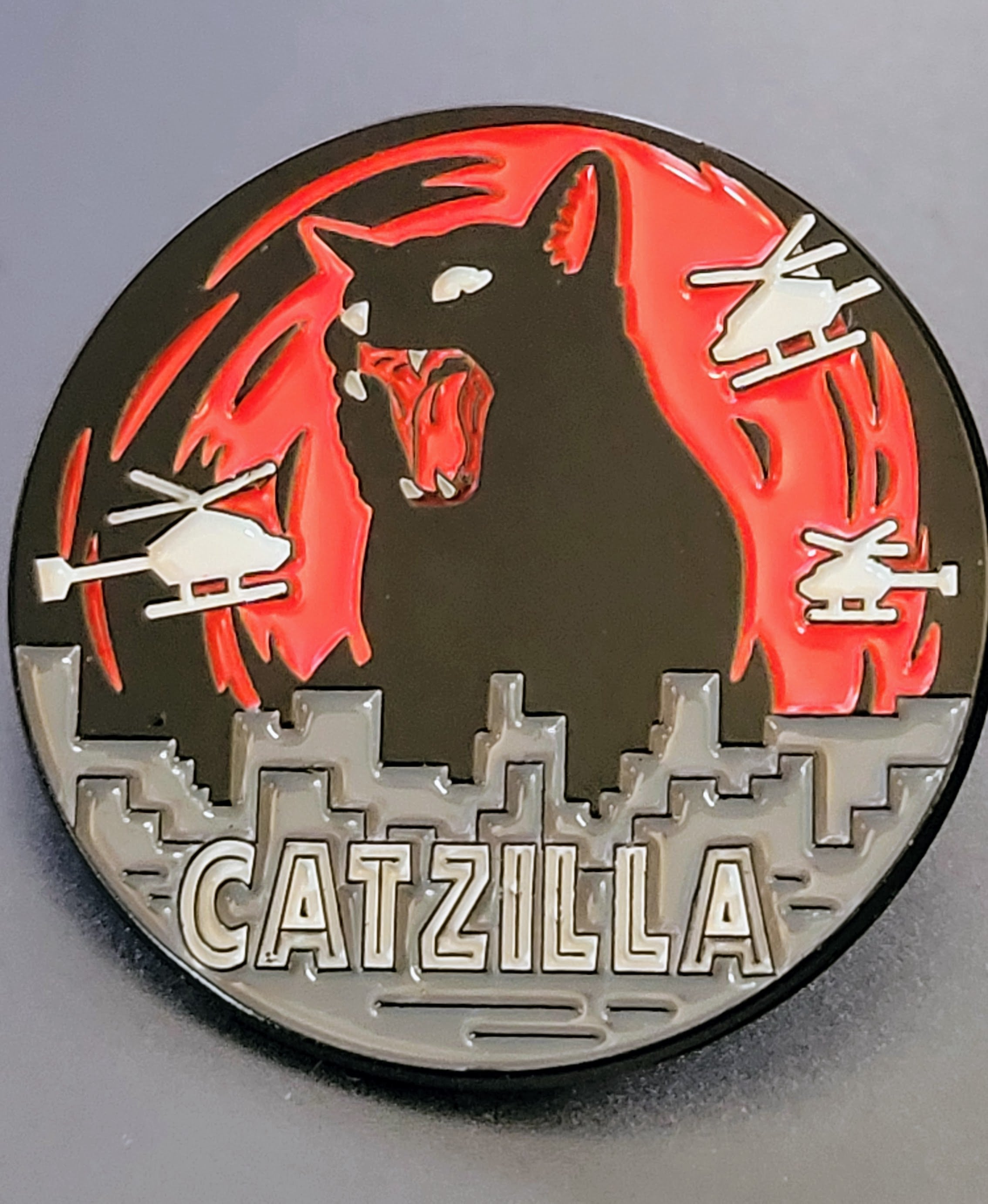 Catzilla  Pin