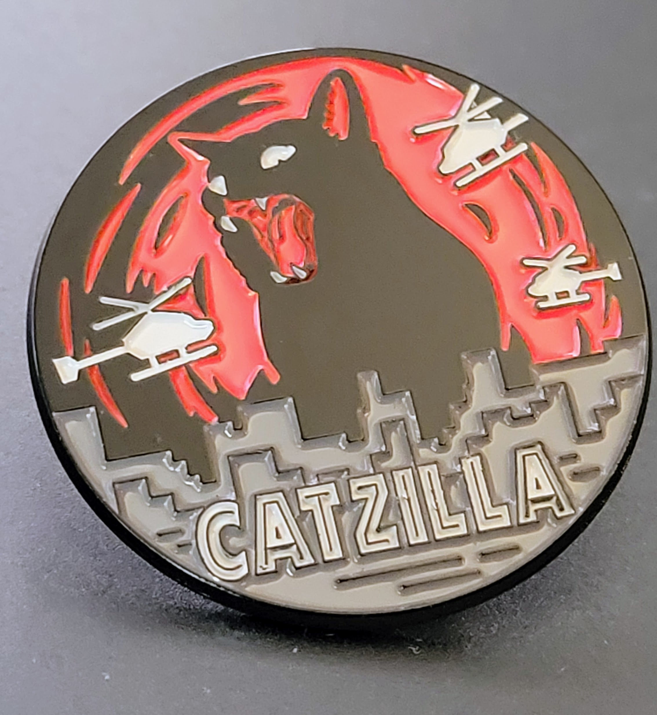 Catzilla  Pin