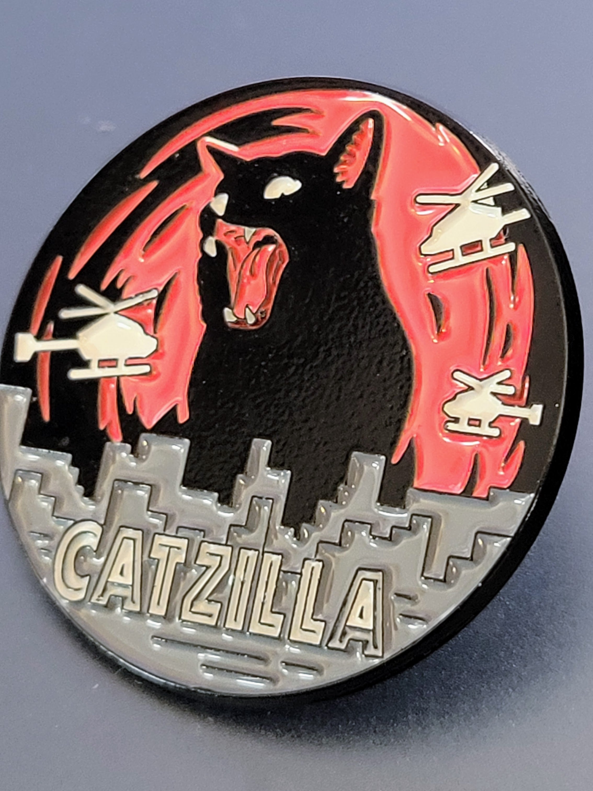 Catzilla  Pin