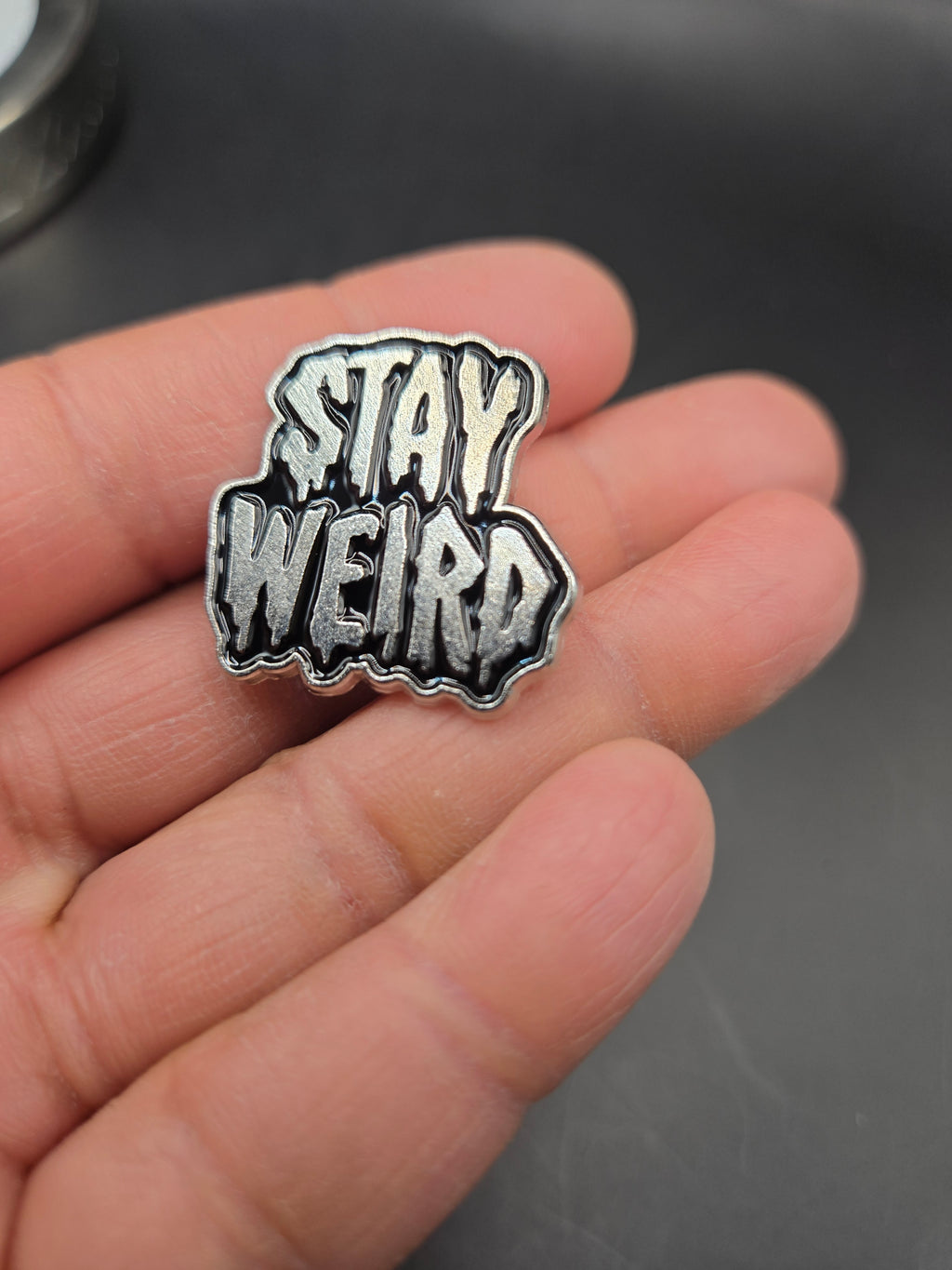 Stay Weird Pin
