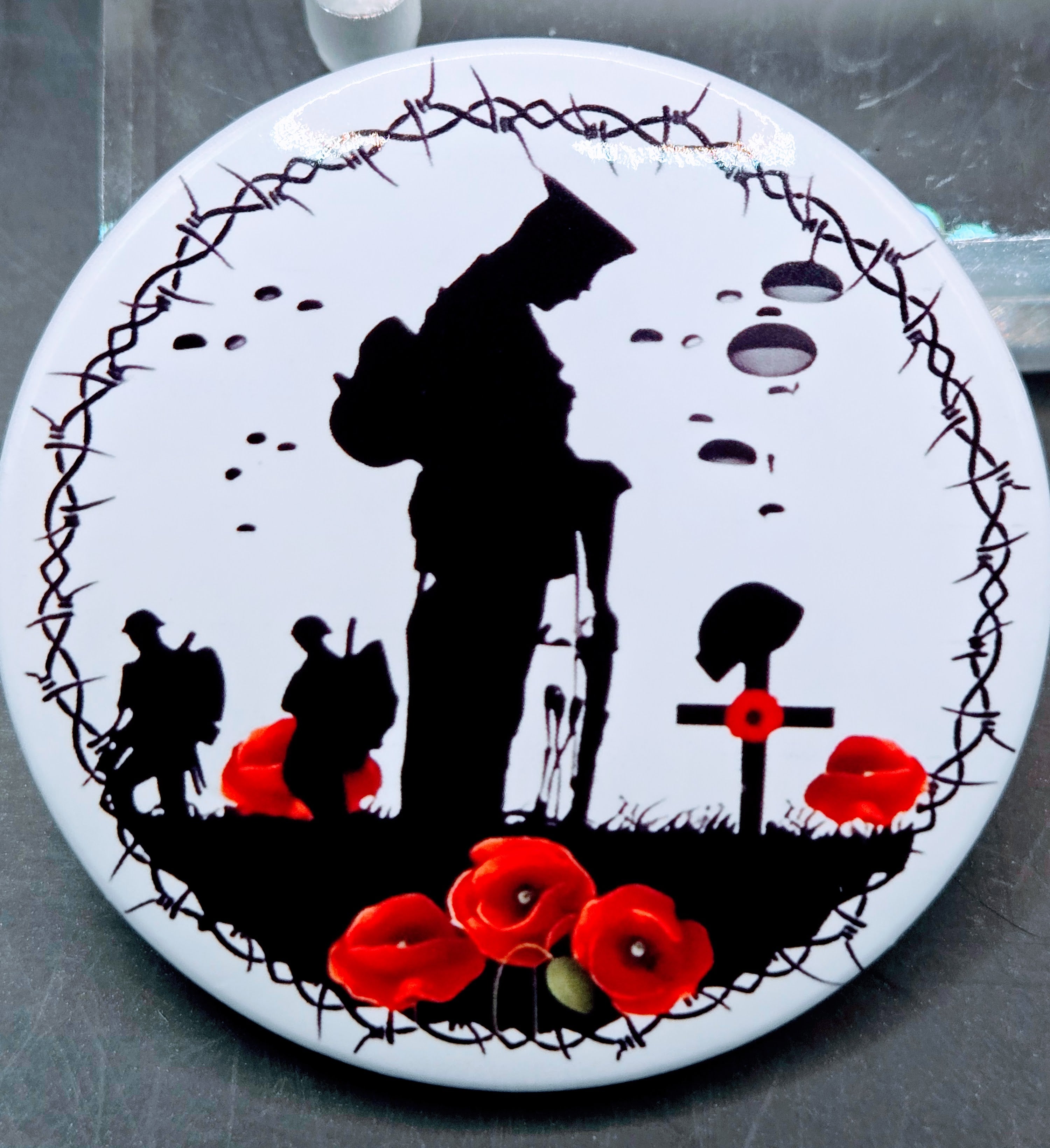 POPPY DAY LAPEL PIN