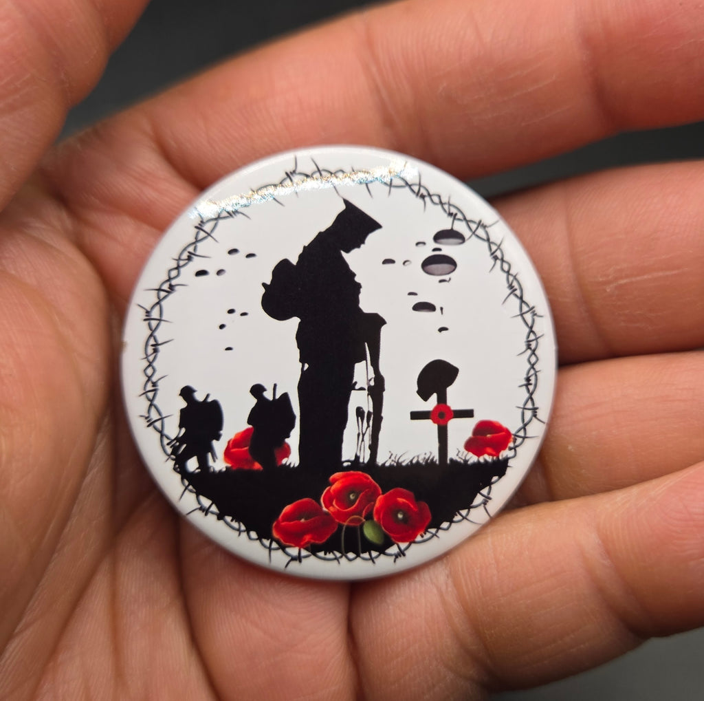 POPPY DAY LAPEL PIN