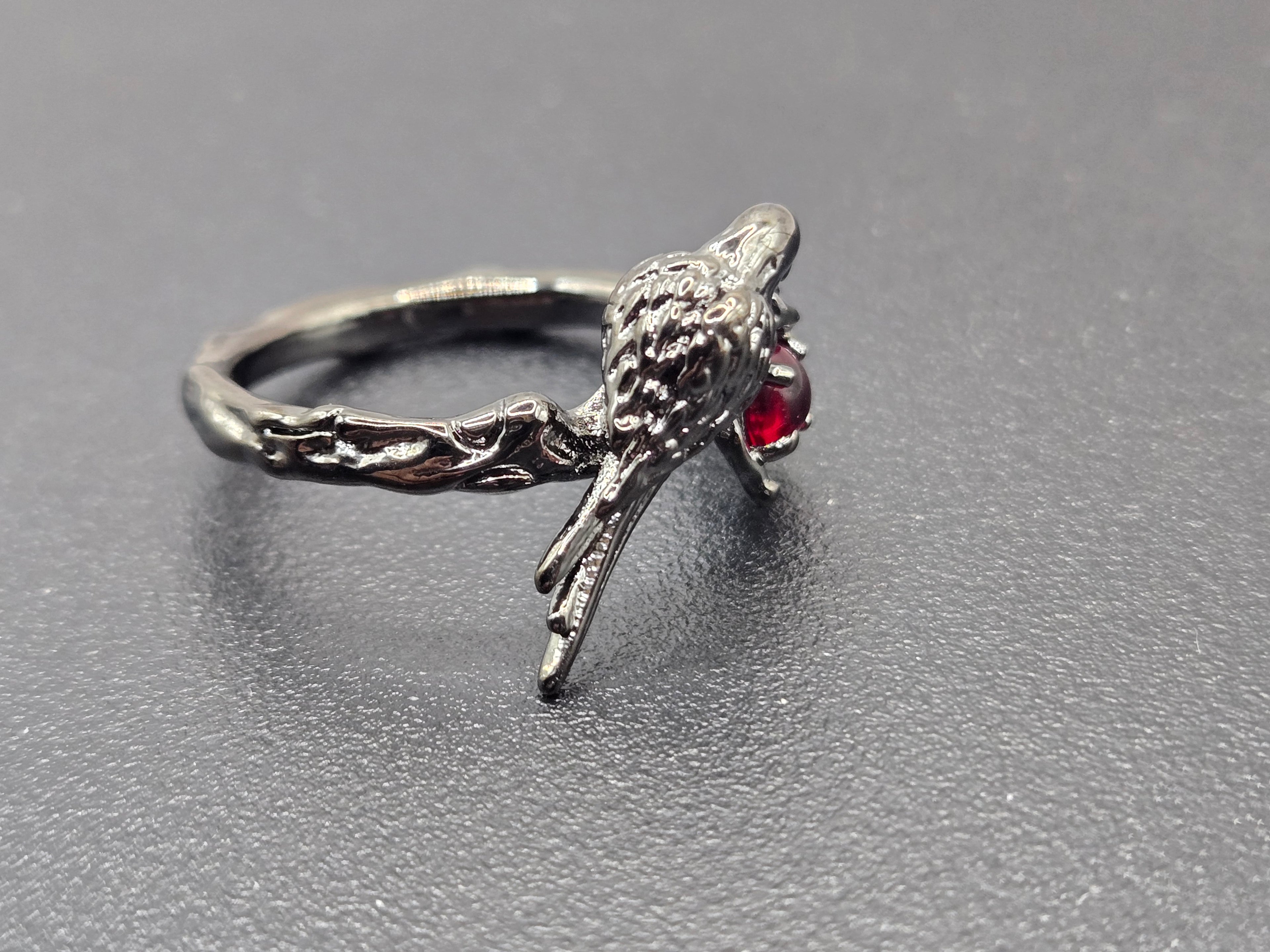 Mr. Corvus Gem Ring -ONE SIZE