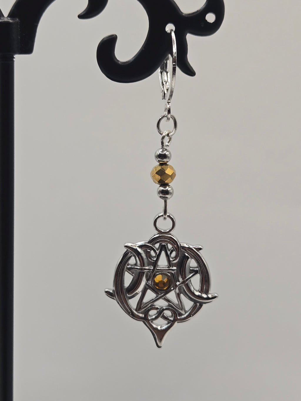TRIPLE MOON DANGLE