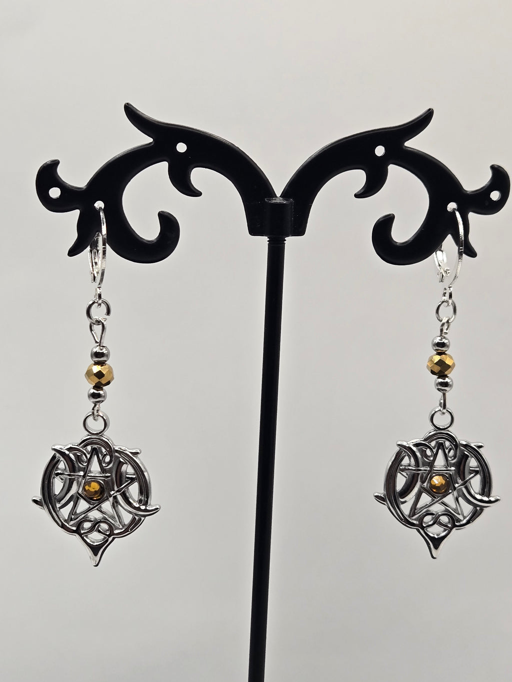 TRIPLE MOON DANGLE
