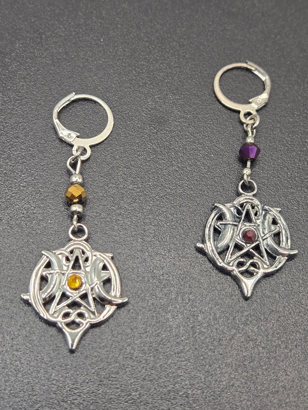 TRIPLE MOON DANGLE