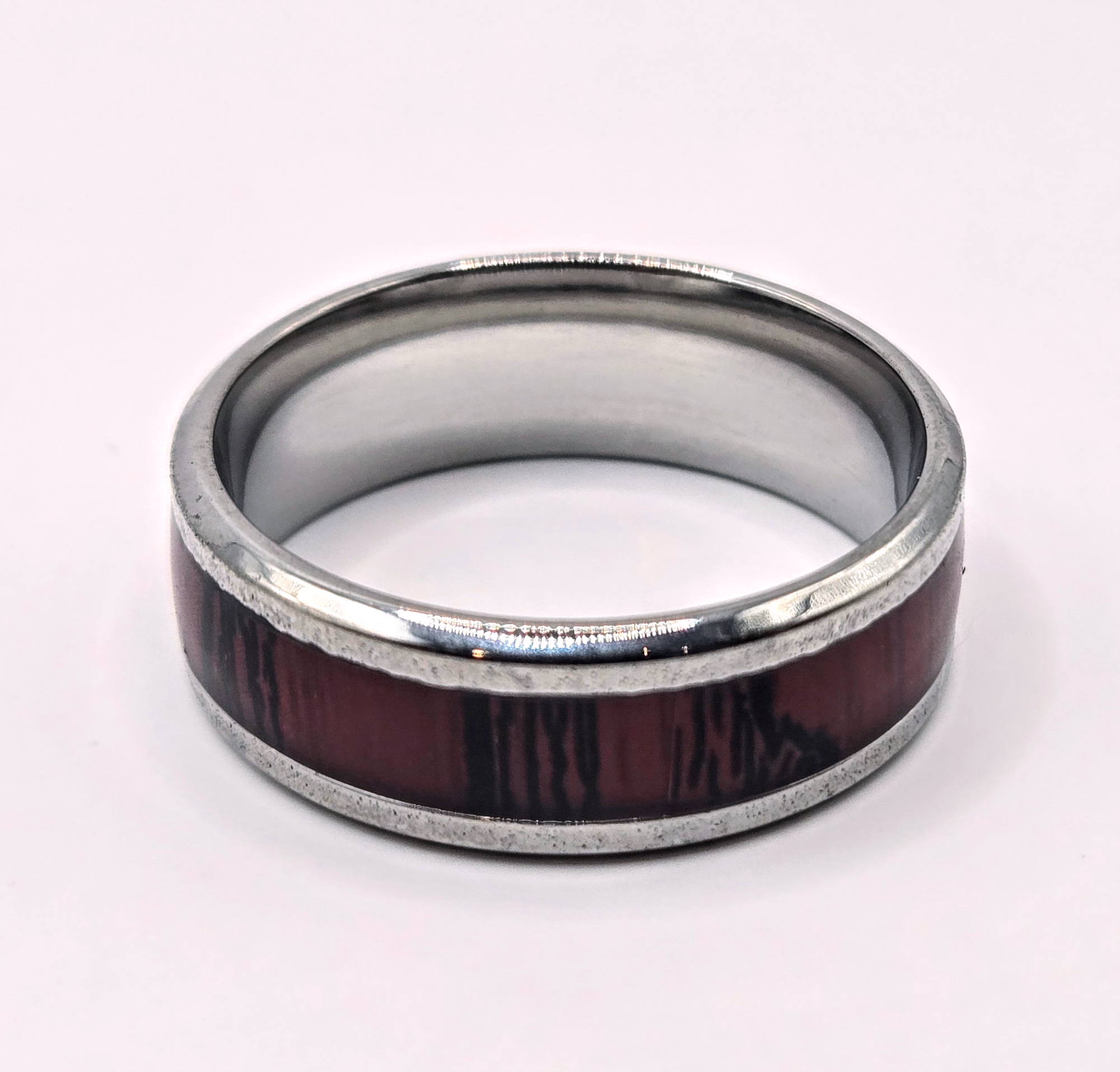INLAY WHISKEY BARREL   RING
