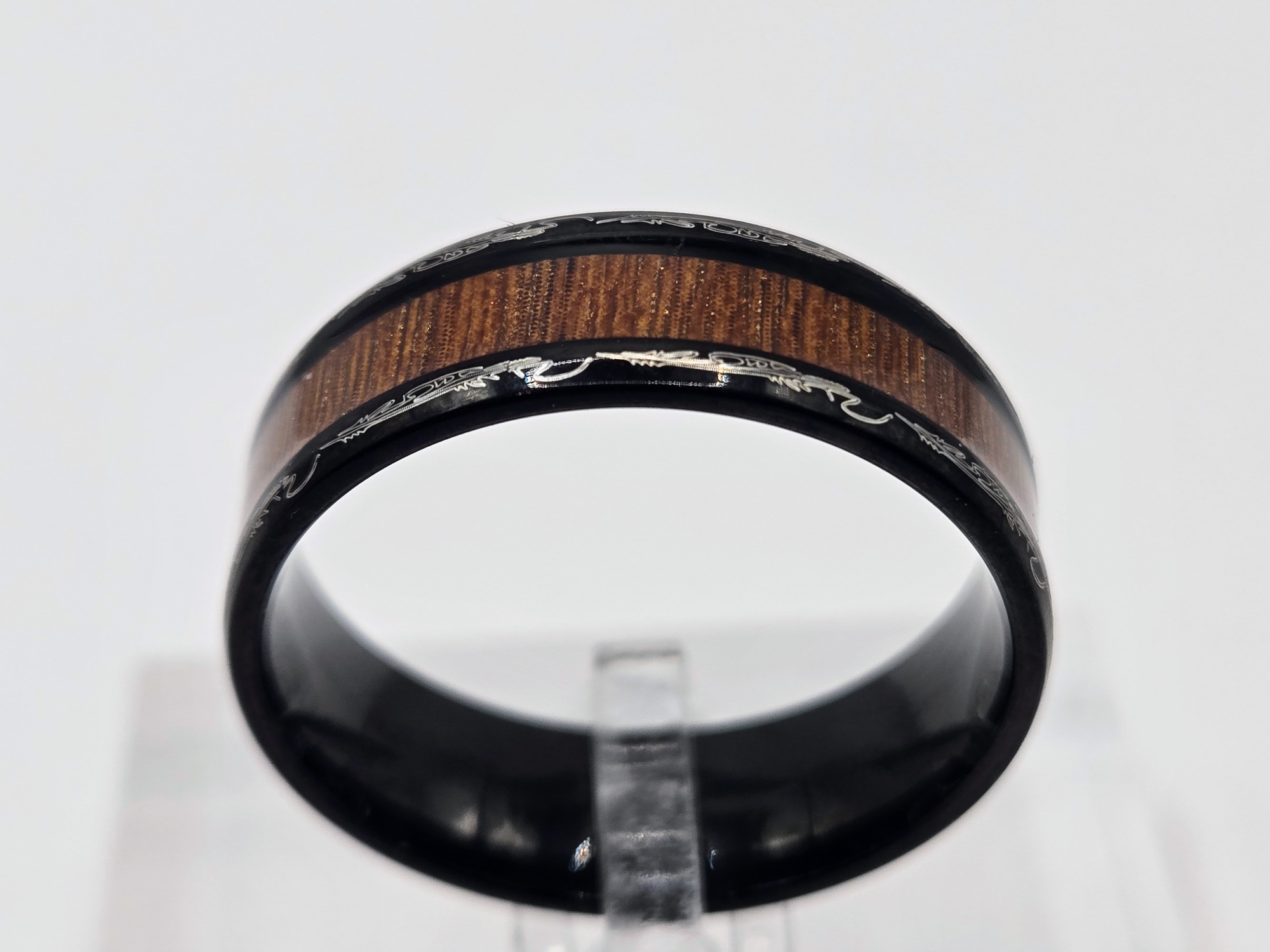 INLAY WHISKEY BARREL   RING