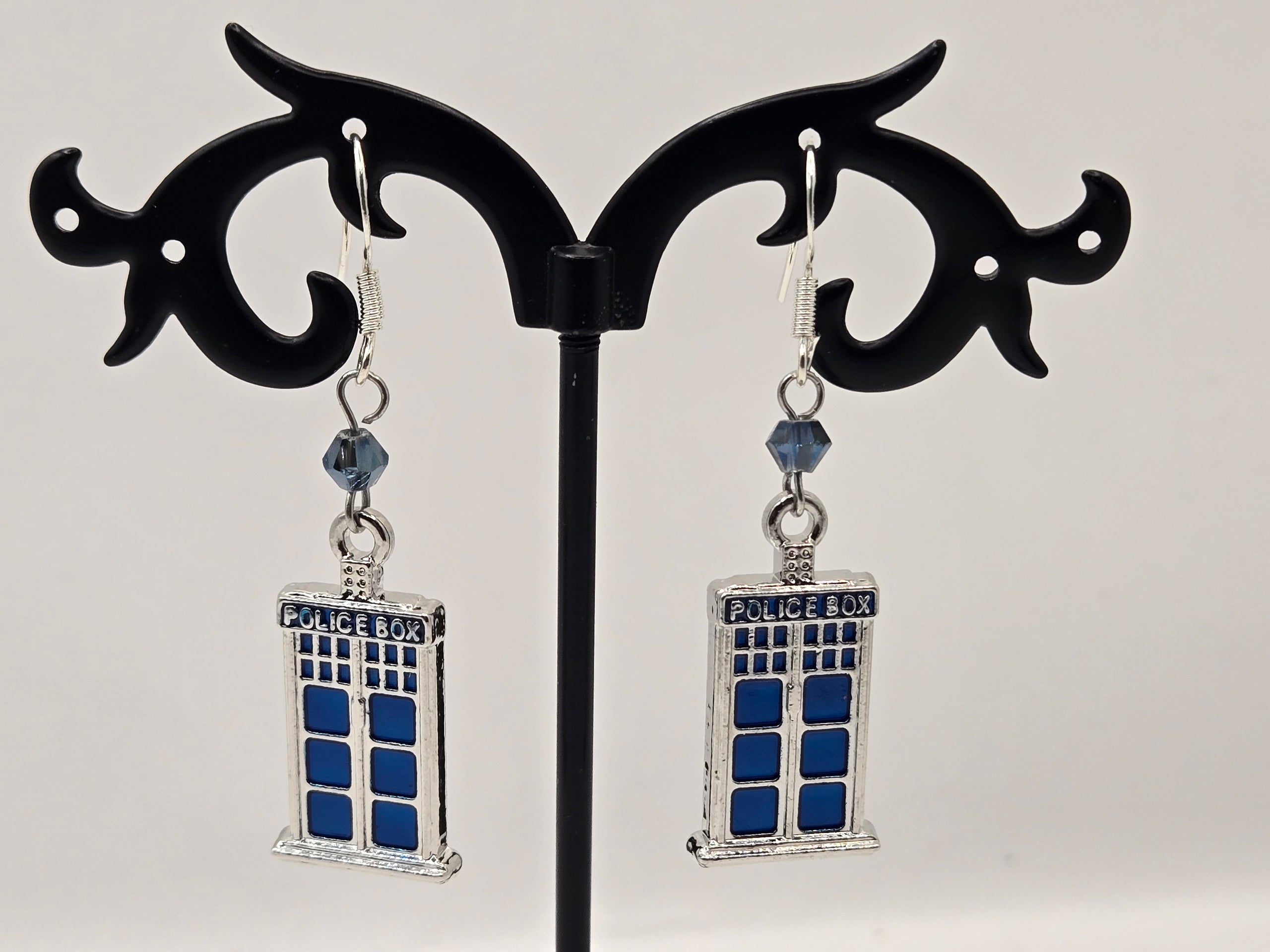 TARDIS DANGLE EARRINGS