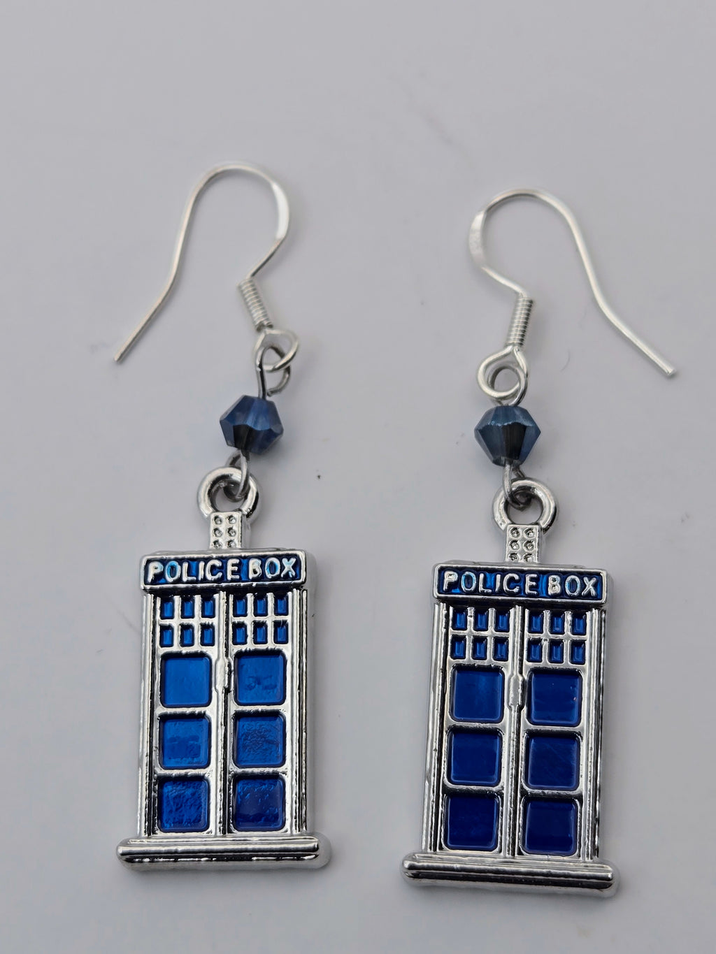TARDIS DANGLE EARRINGS