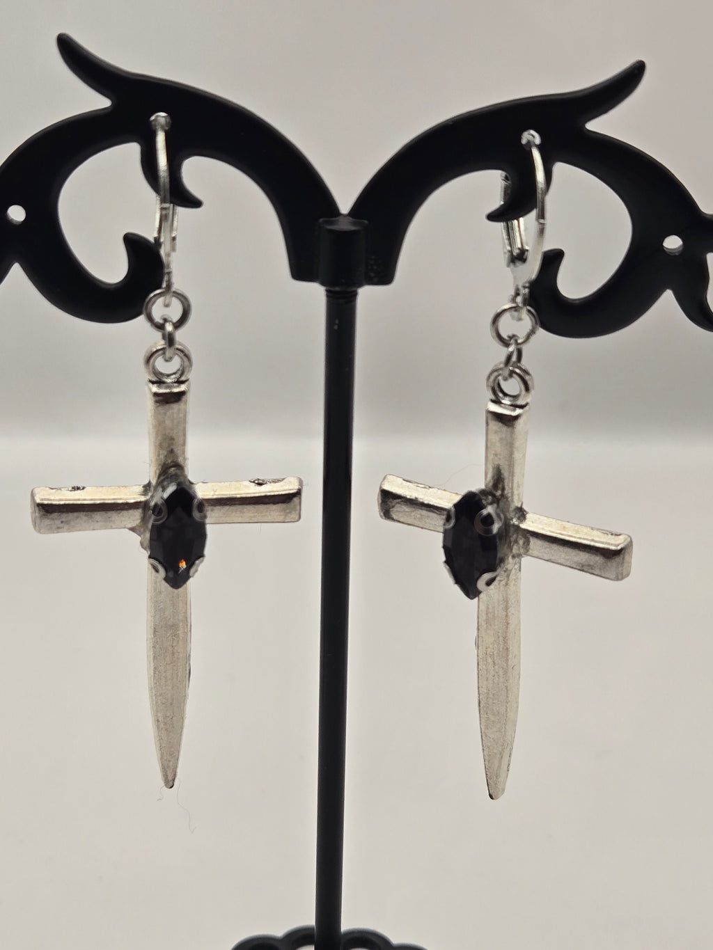 CROSS DAGGER DANGLES