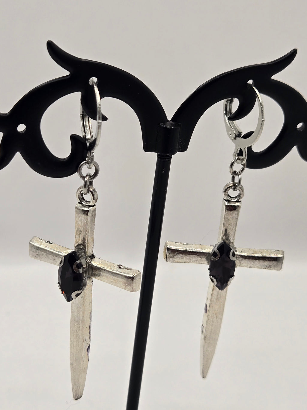 CROSS DAGGER DANGLES