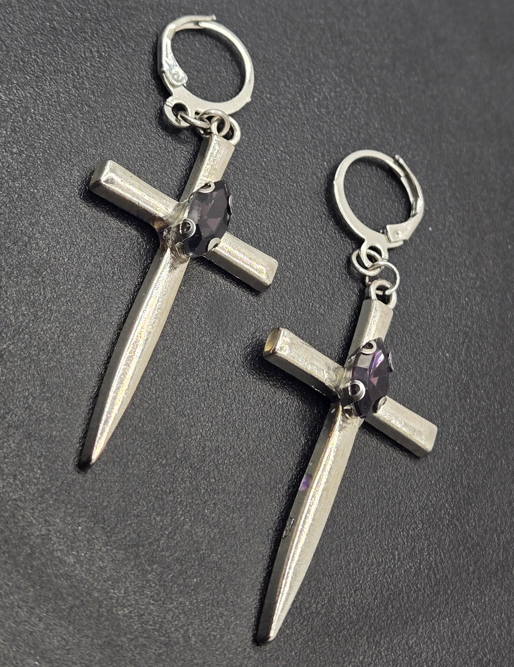 CROSS DAGGER DANGLES