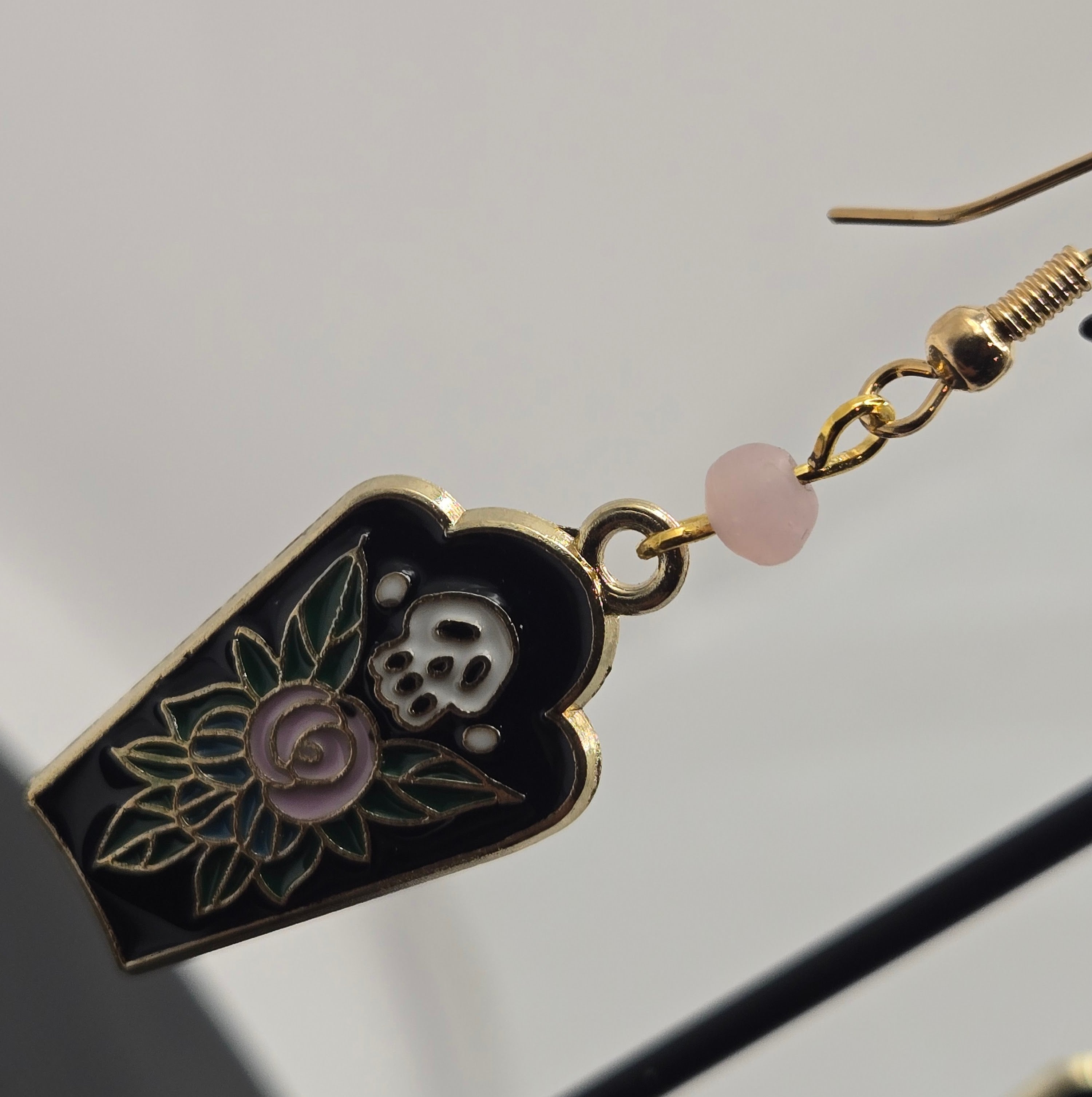 FLORAL COFFIN DANGLES