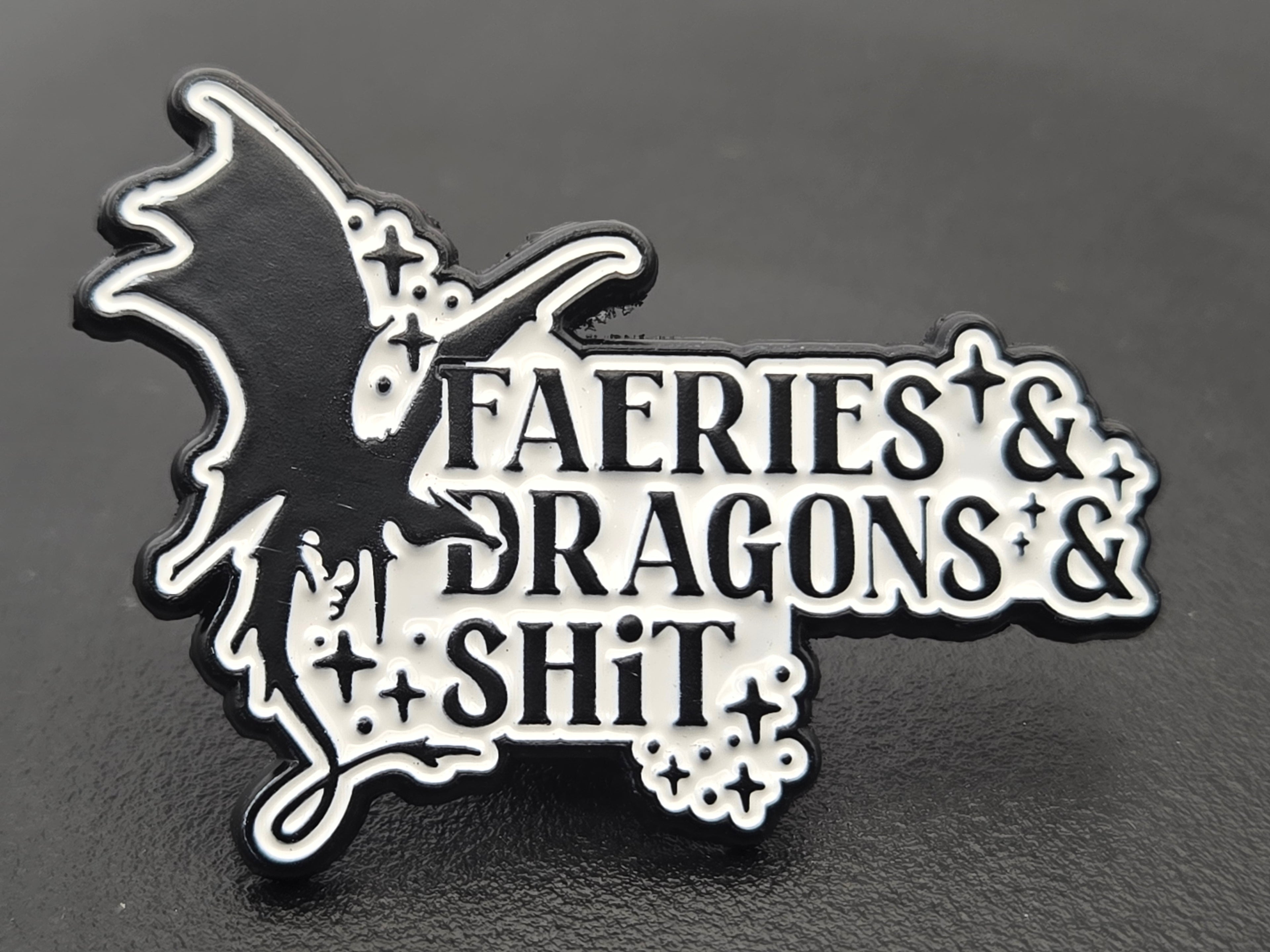 FAERIES & DRAGONS PIN