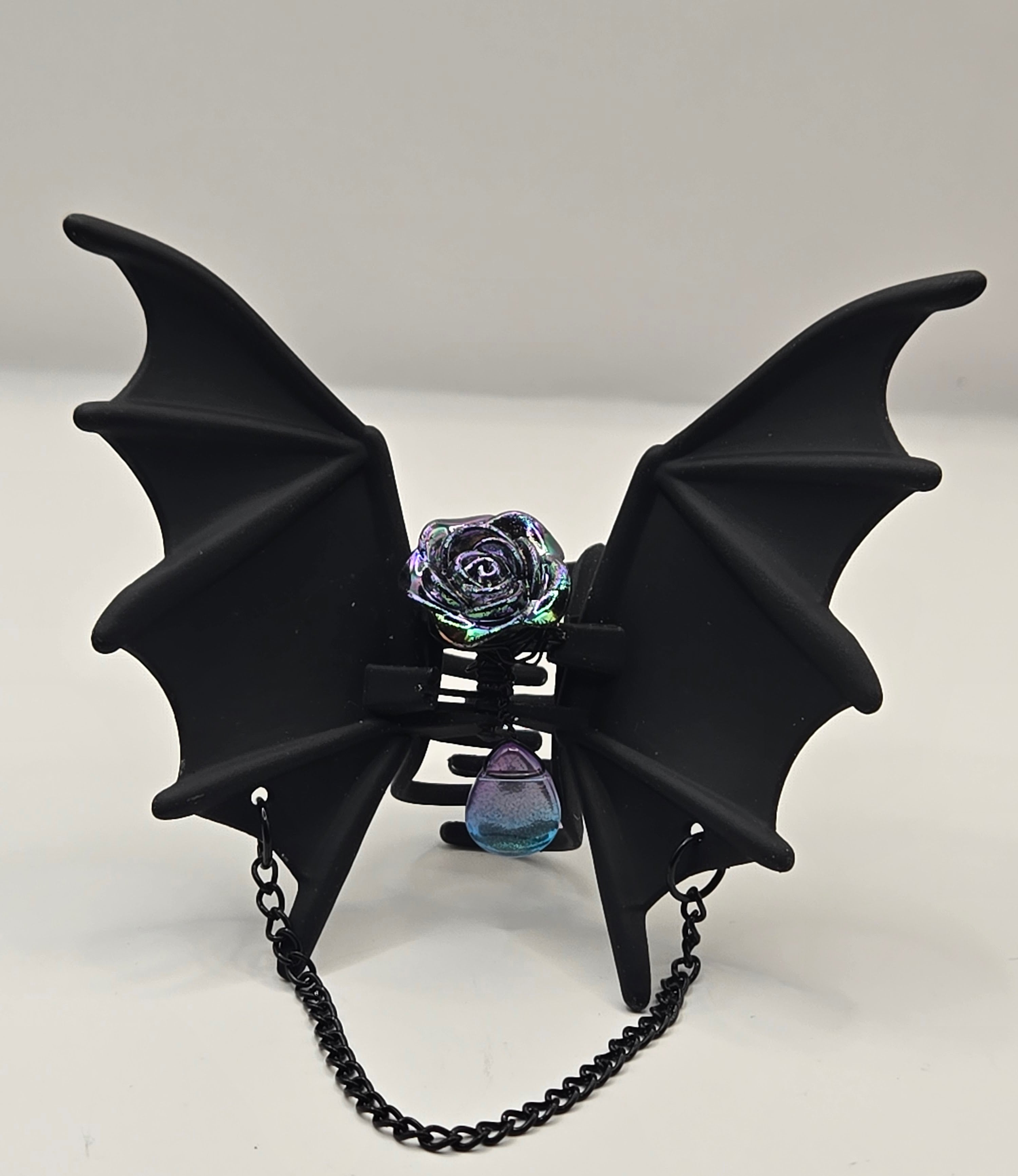 BAT WING GEM HAIR GRIP