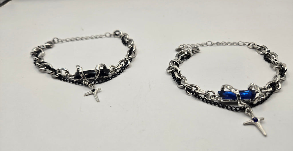 GEM CHAIN LINK BRACELET