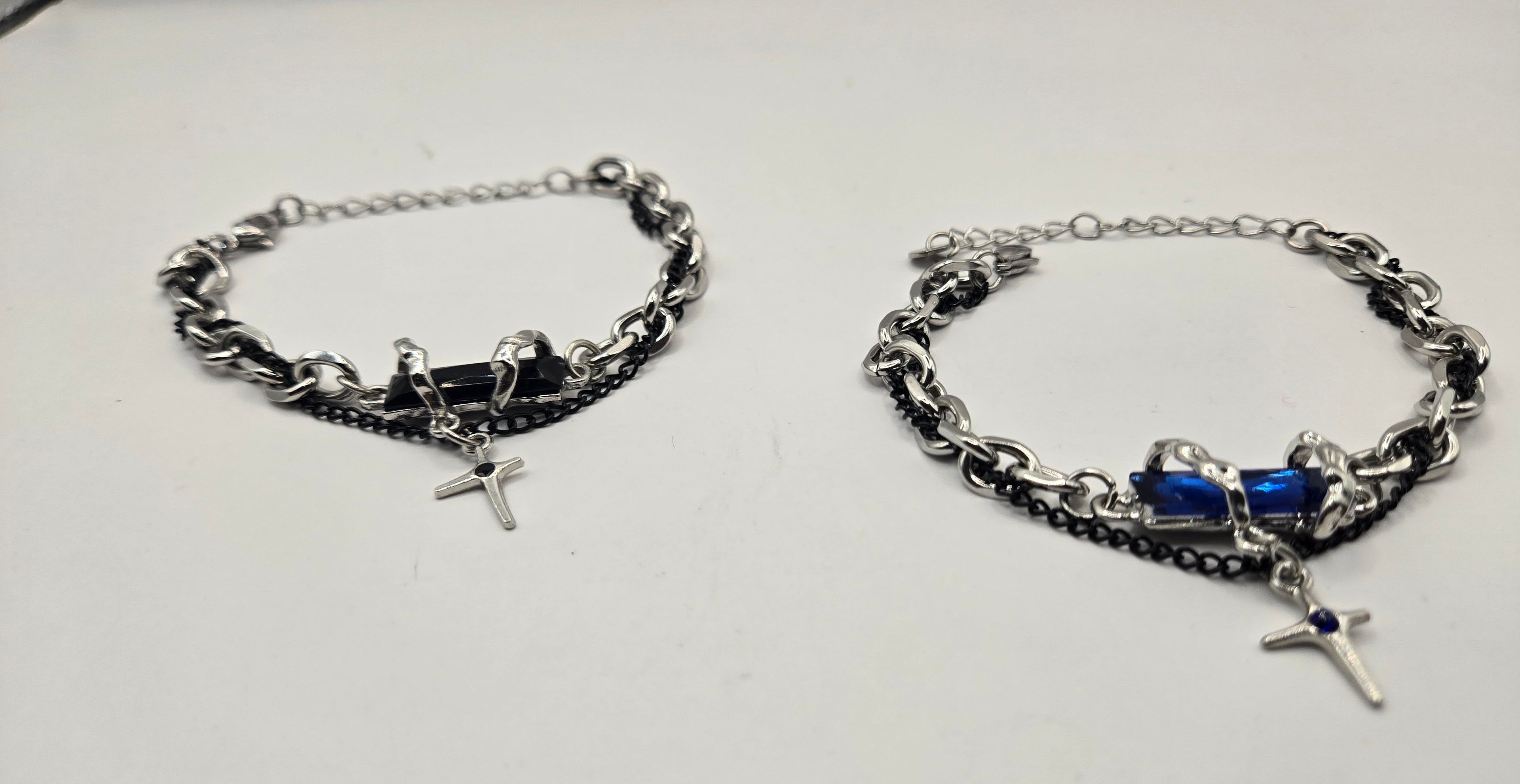 GEM CHAIN LINK BRACELET