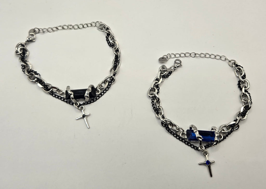 GEM CHAIN LINK BRACELET