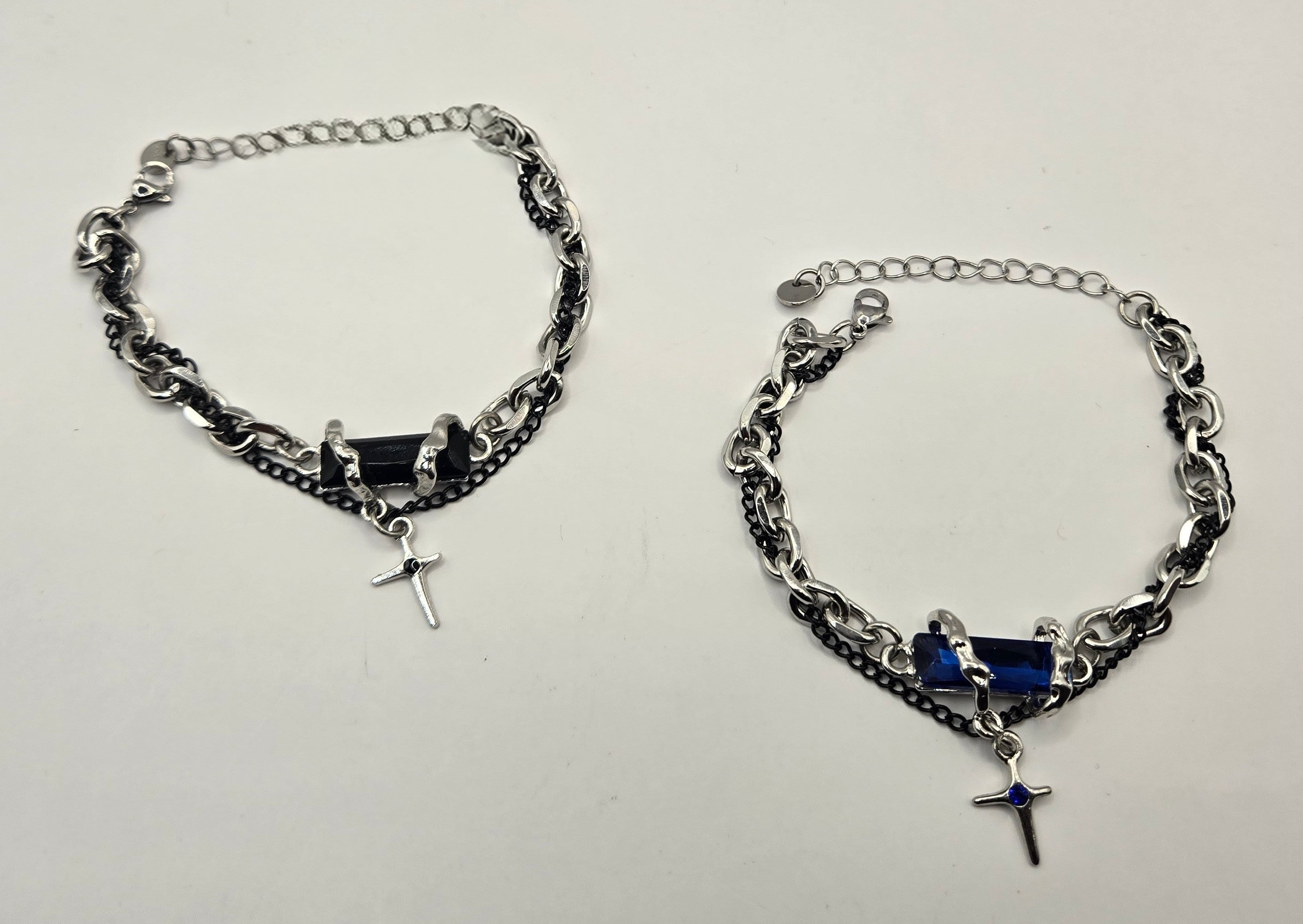 GEM CHAIN LINK BRACELET