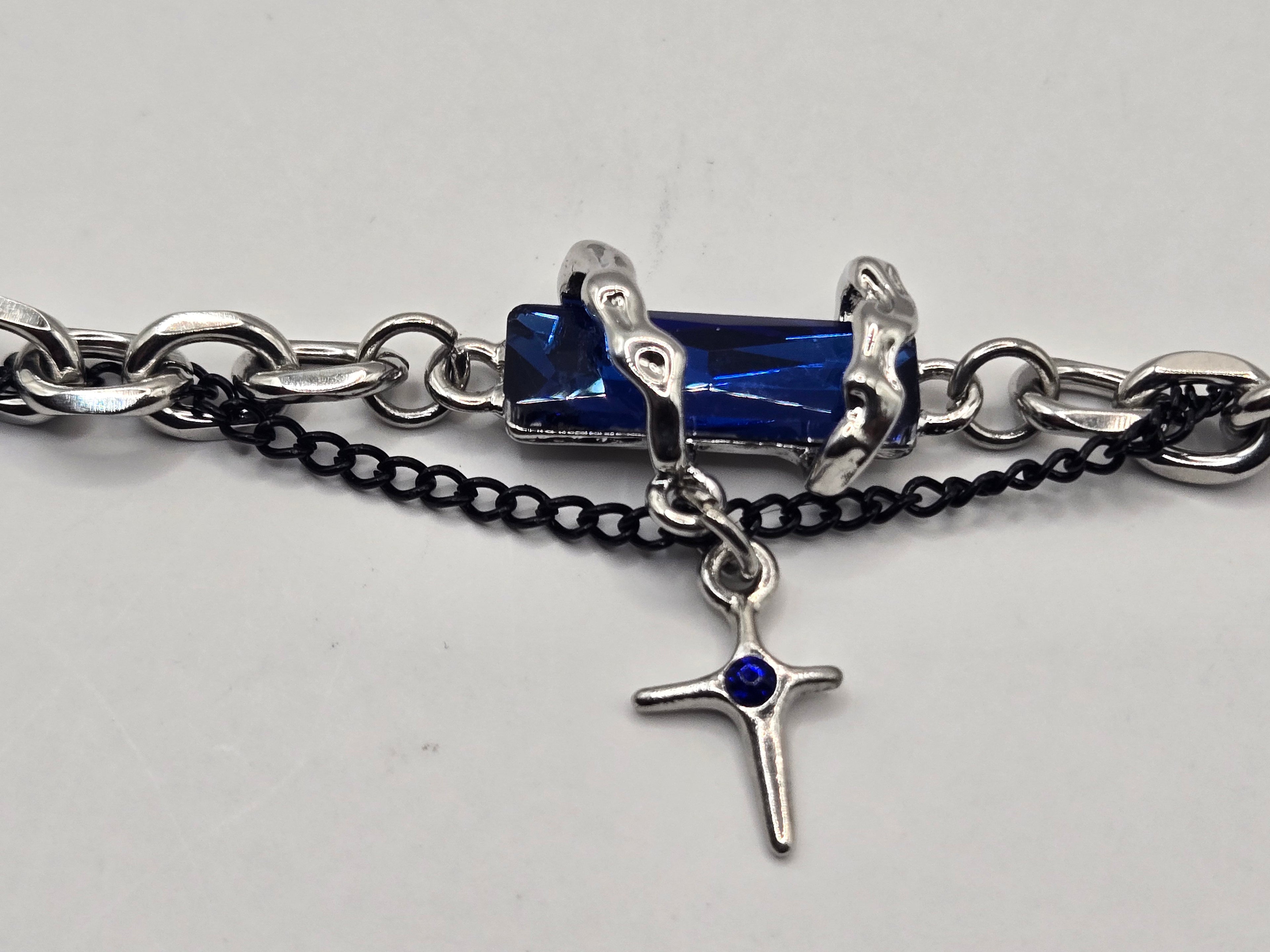 GEM CHAIN LINK BRACELET