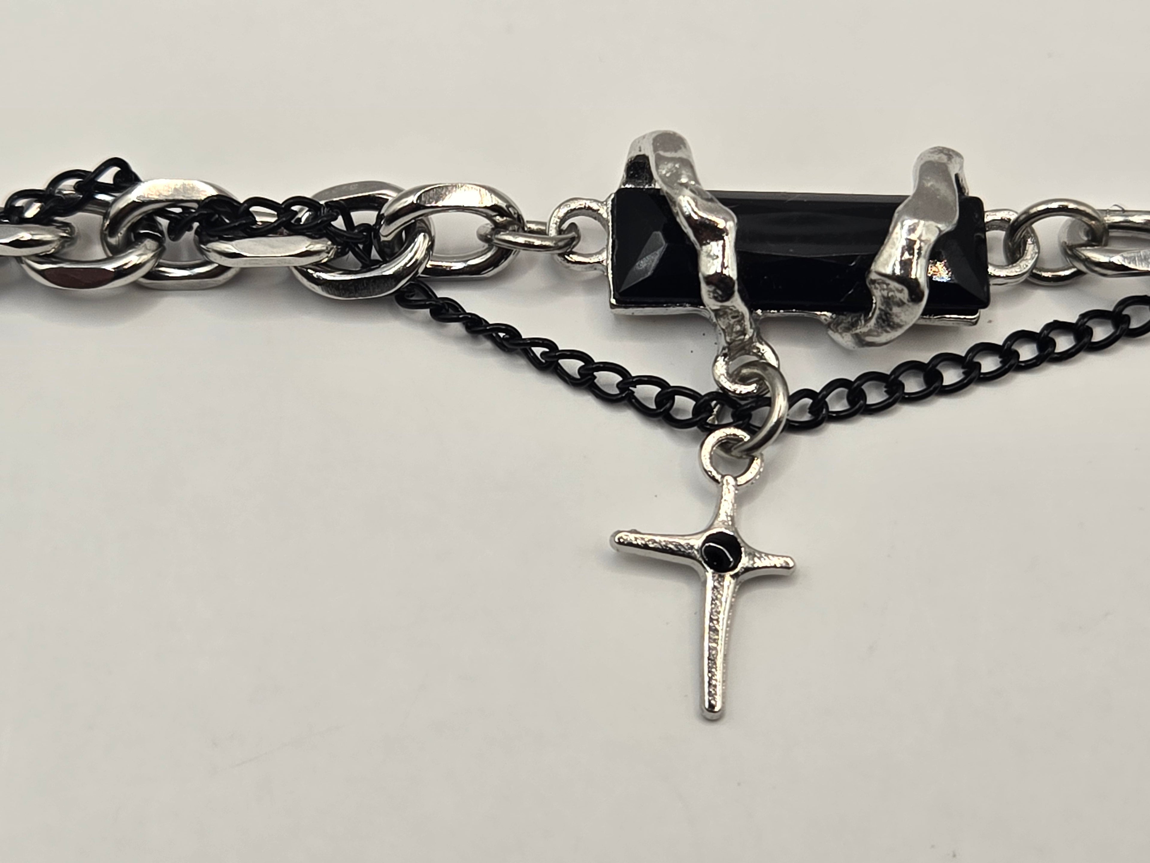 GEM CHAIN LINK BRACELET