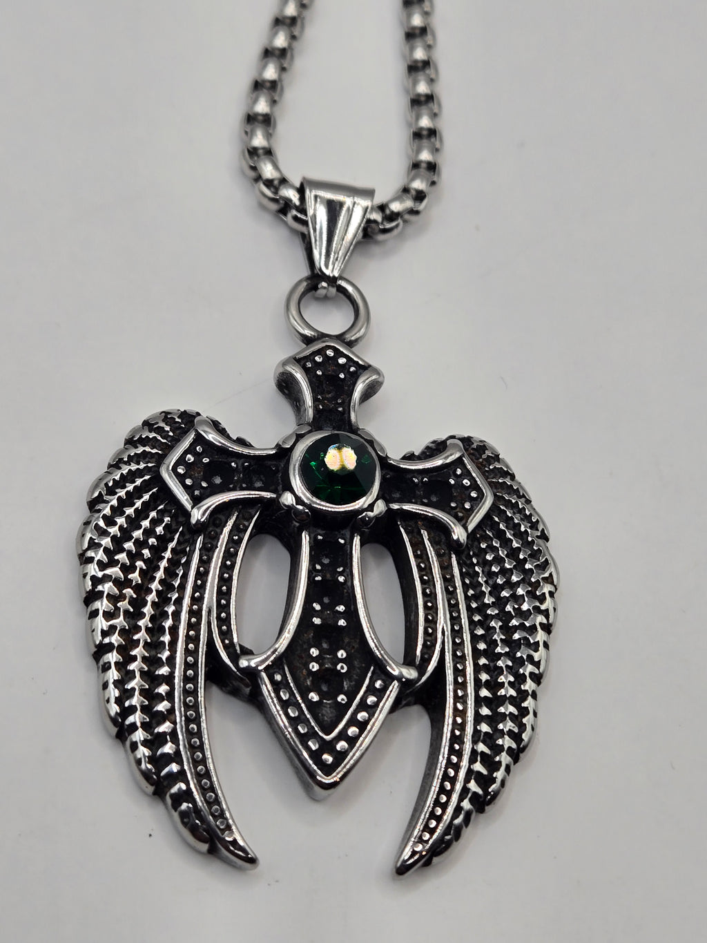 WINGED CROSS PENDANT