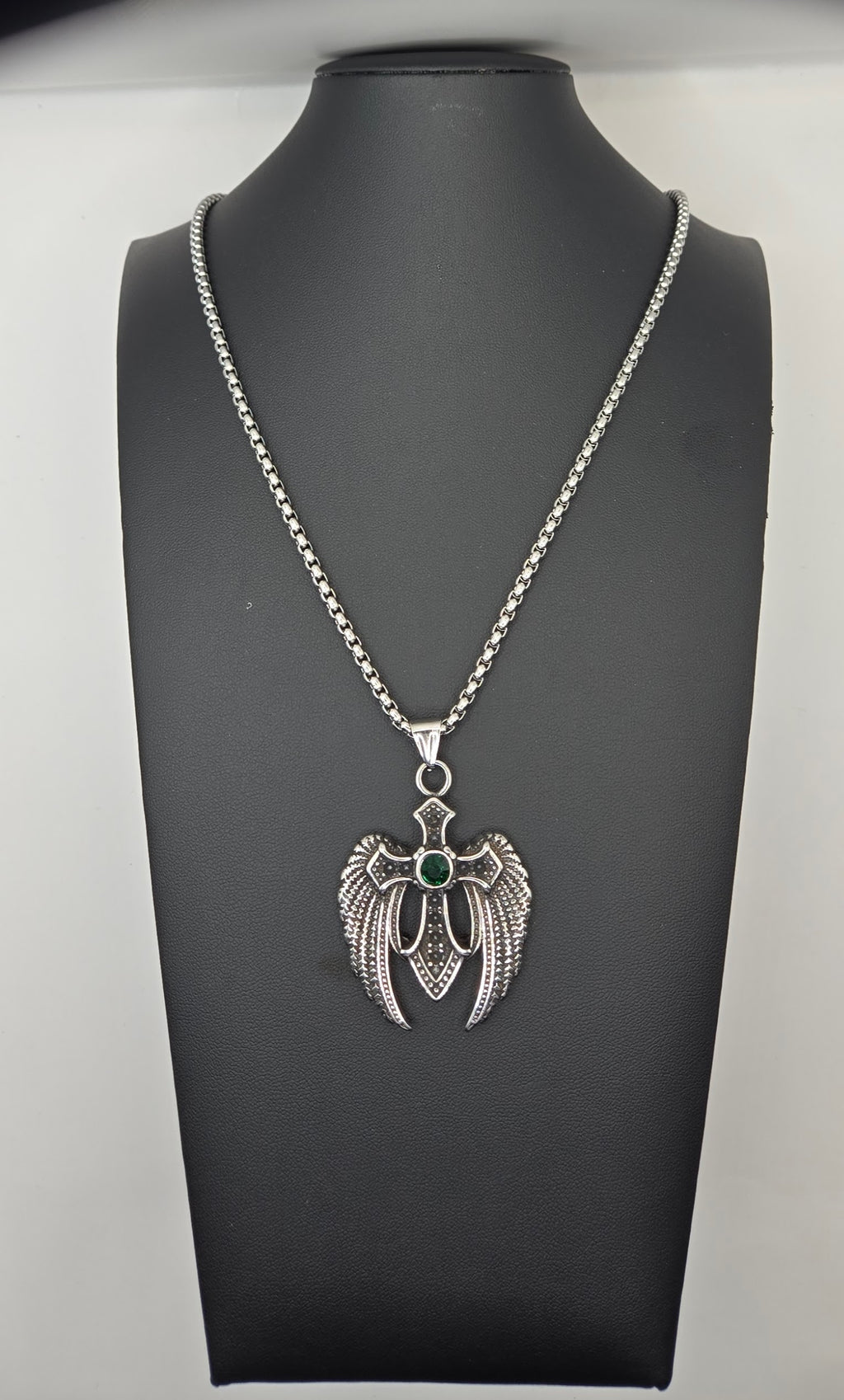 WINGED CROSS PENDANT
