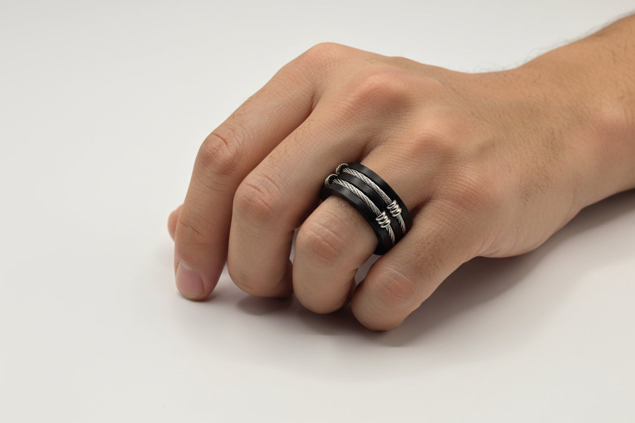 DOUBLE CABLE RING