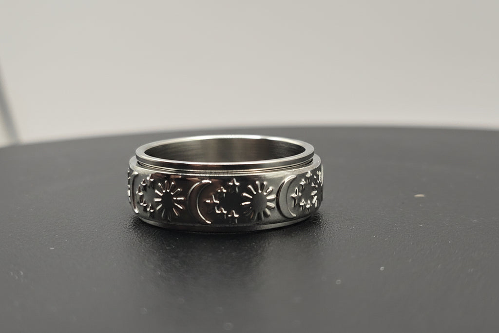 CELESTIAL SPINNER  COLLECTION RING