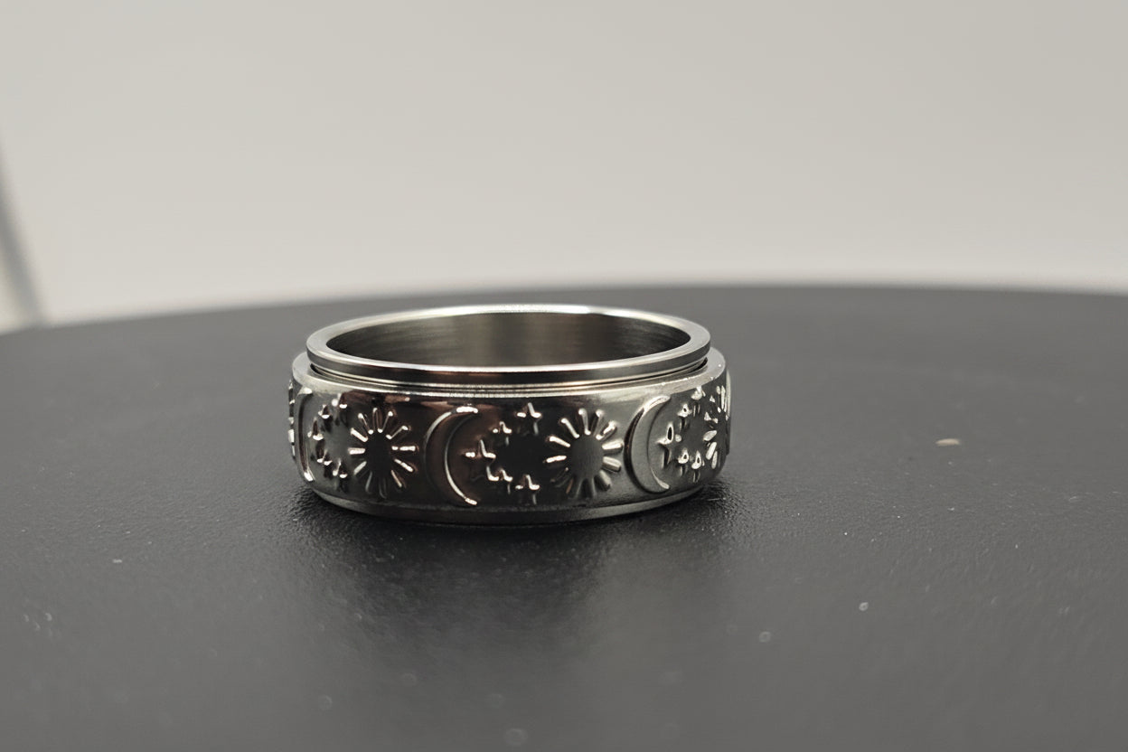 CELESTIAL SPINNER  COLLECTION RING