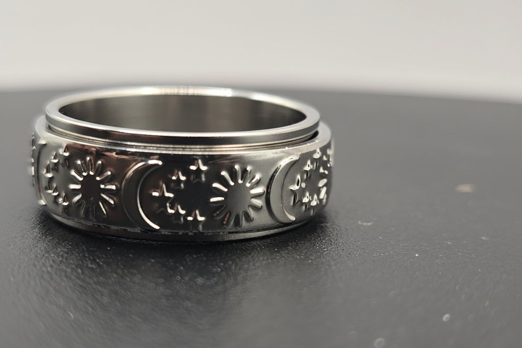 CELESTIAL SPINNER  COLLECTION RING
