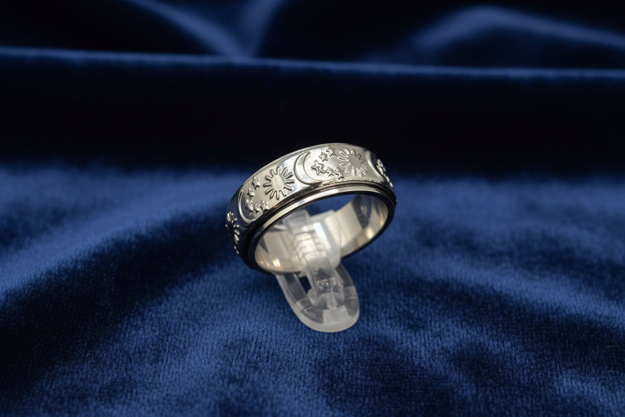 CELESTIAL SPINNER  COLLECTION RING