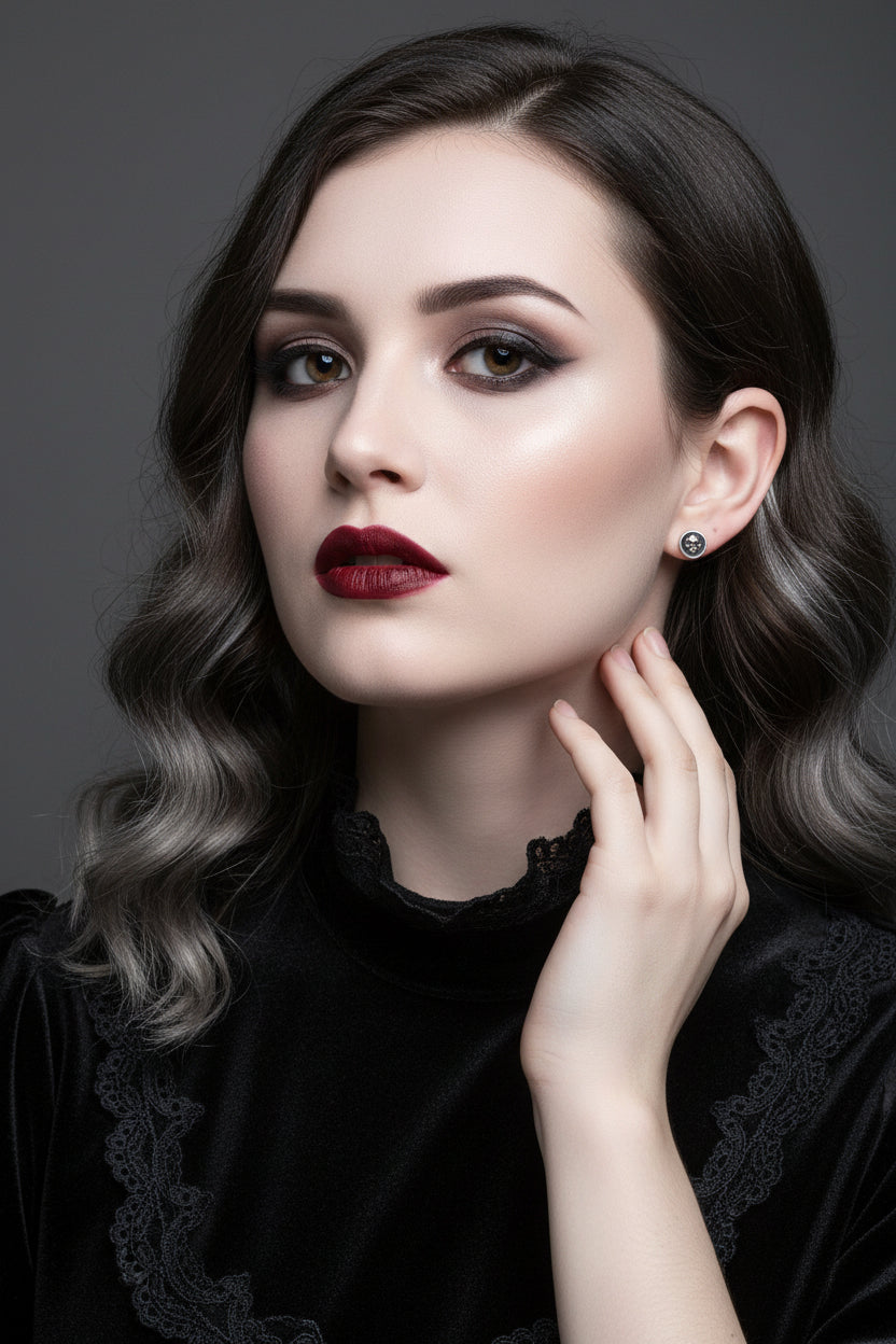 MR. BONES STUD EARRINGS