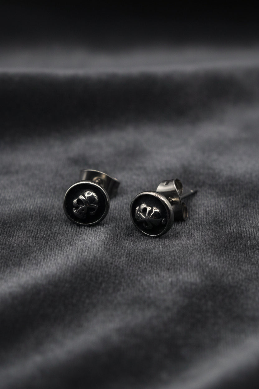MR. BONES STUD EARRINGS