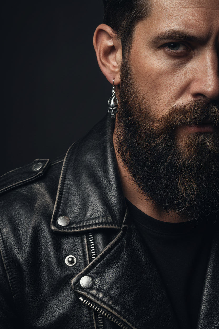 MR. BONES HOT HEAD EARRINGS
