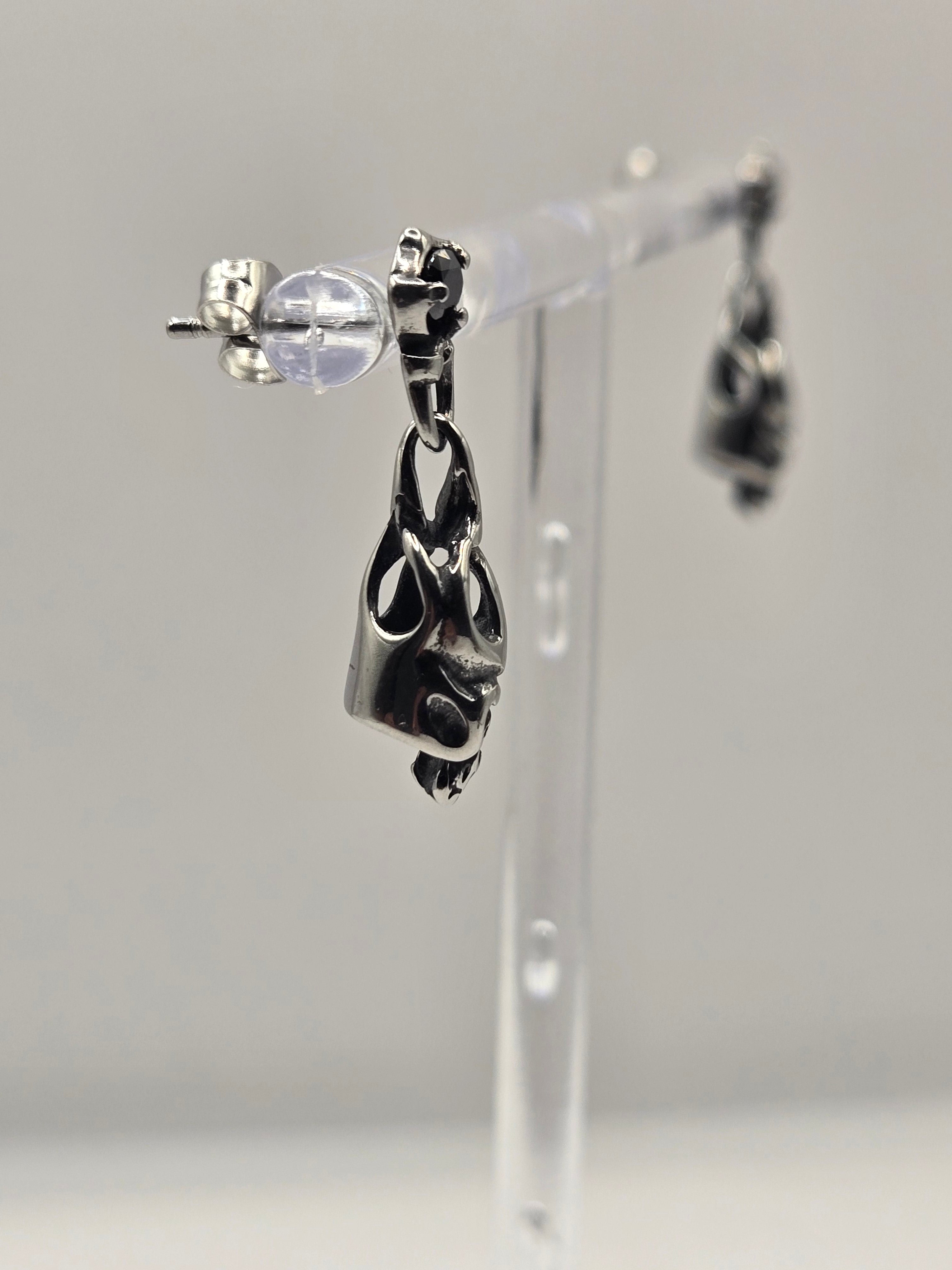MR. BONES HOT HEAD EARRINGS