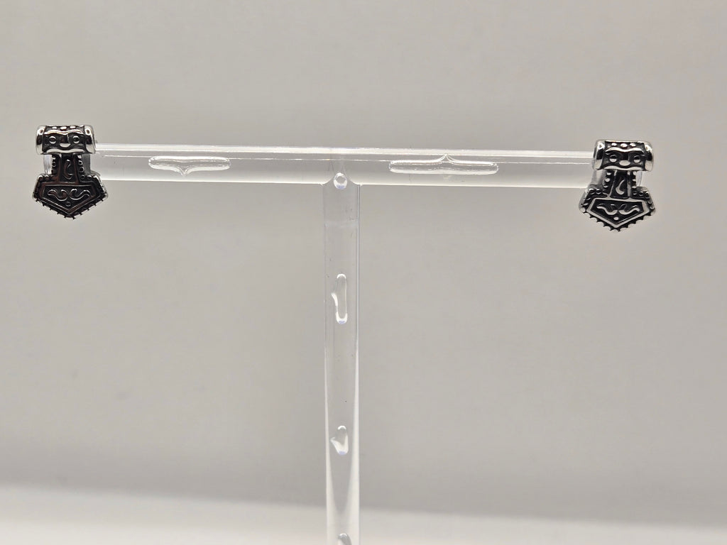 MJLONIR STUD EARRINGS