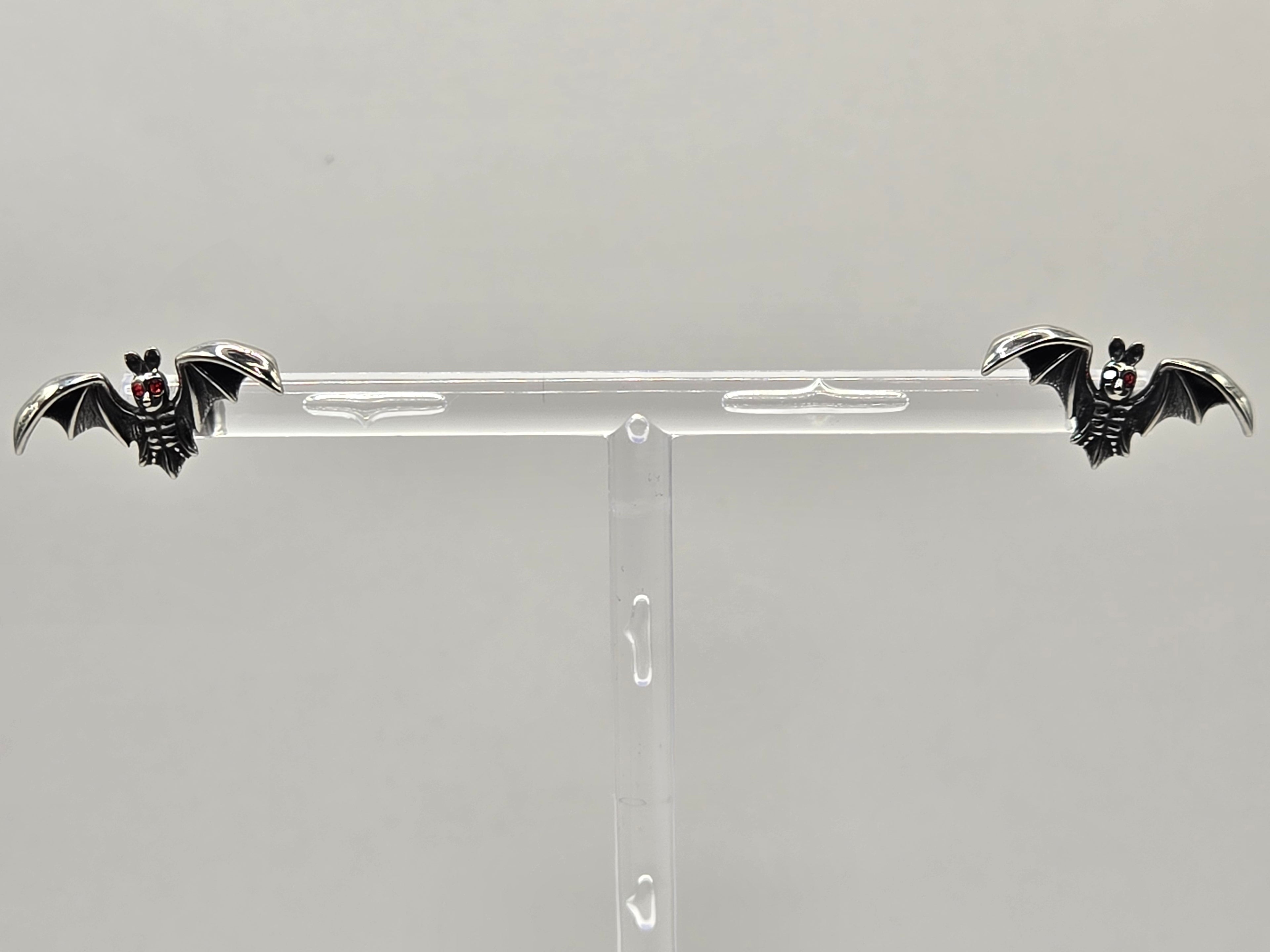MR BAT STUD EARRINGS