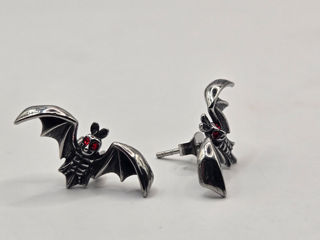 MR BAT STUD EARRINGS