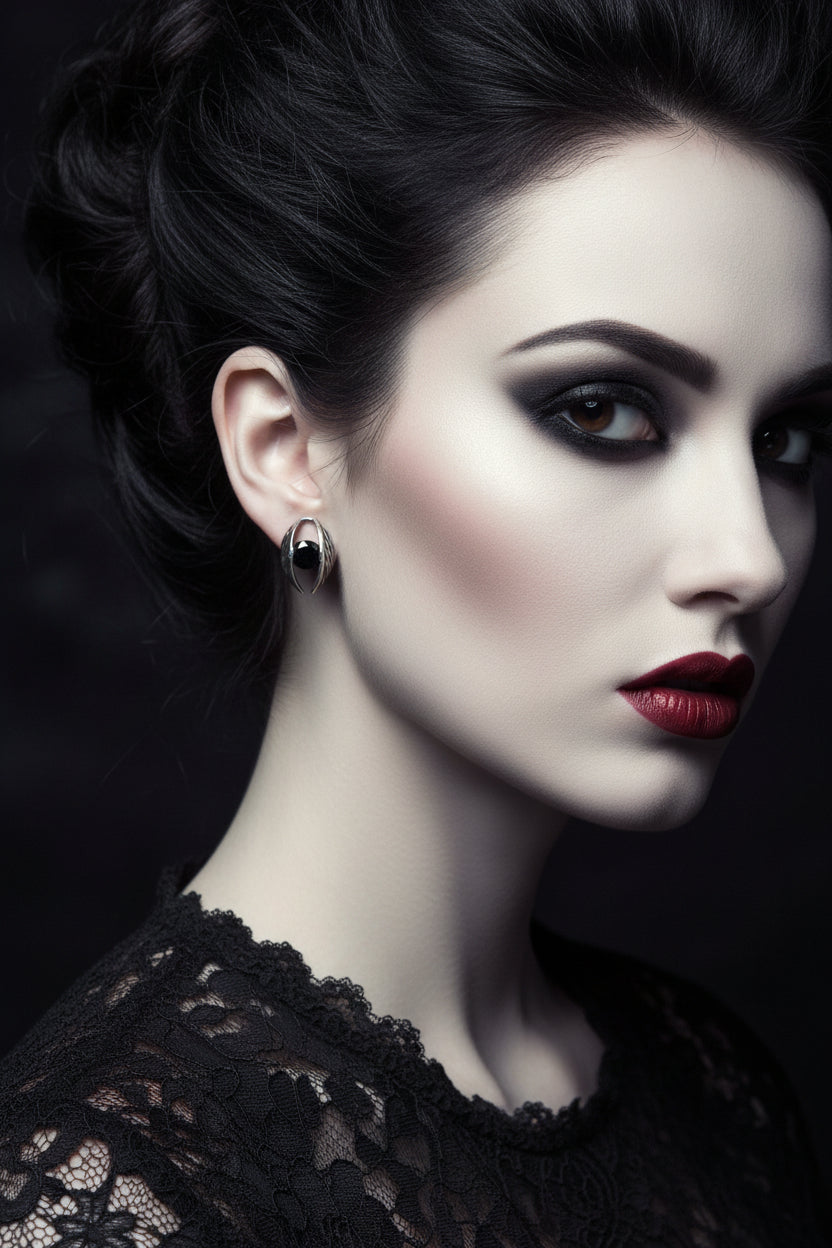 SCHWINGEN  STUD EARRINGS