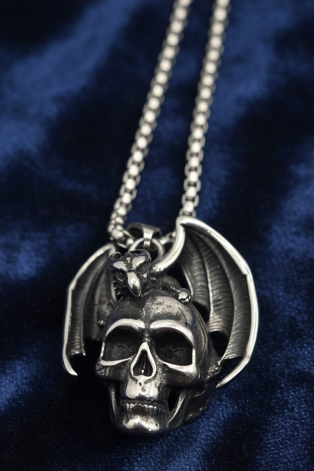 DRAGON AND BONES PENDANT