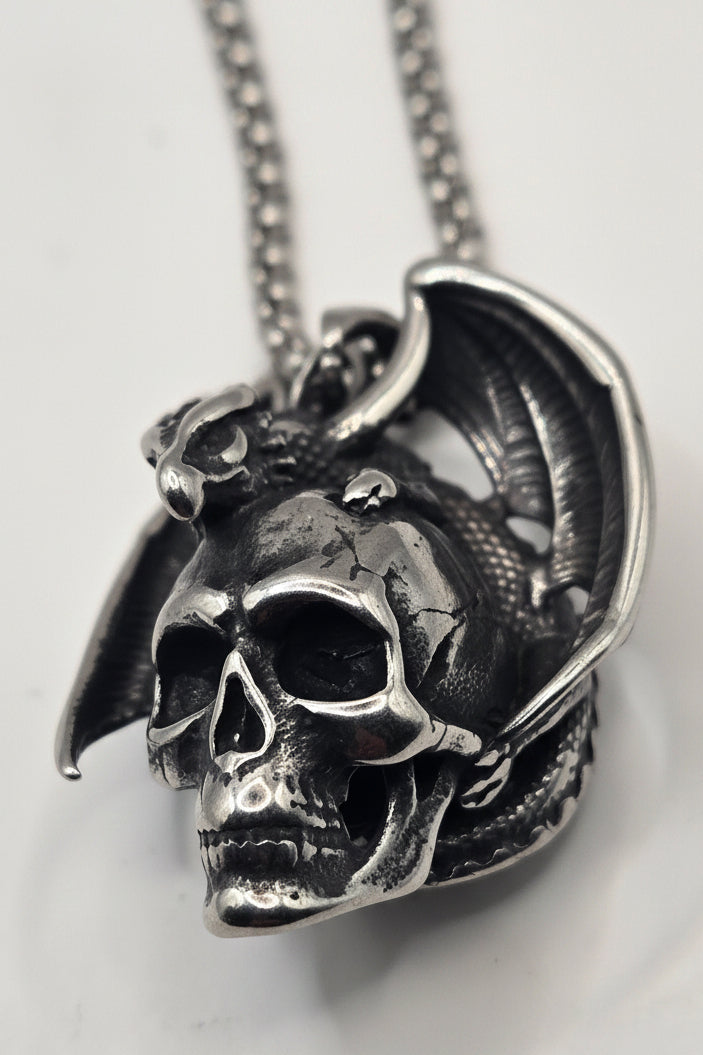 DRAGON AND BONES PENDANT