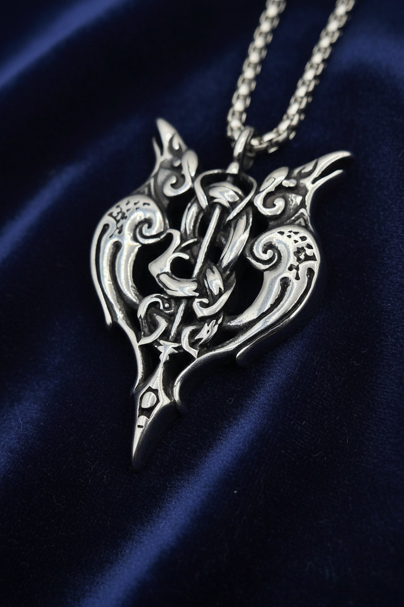 ODIN'S RAVENS PENDANT