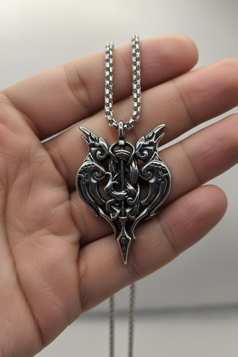 ODIN'S RAVENS PENDANT