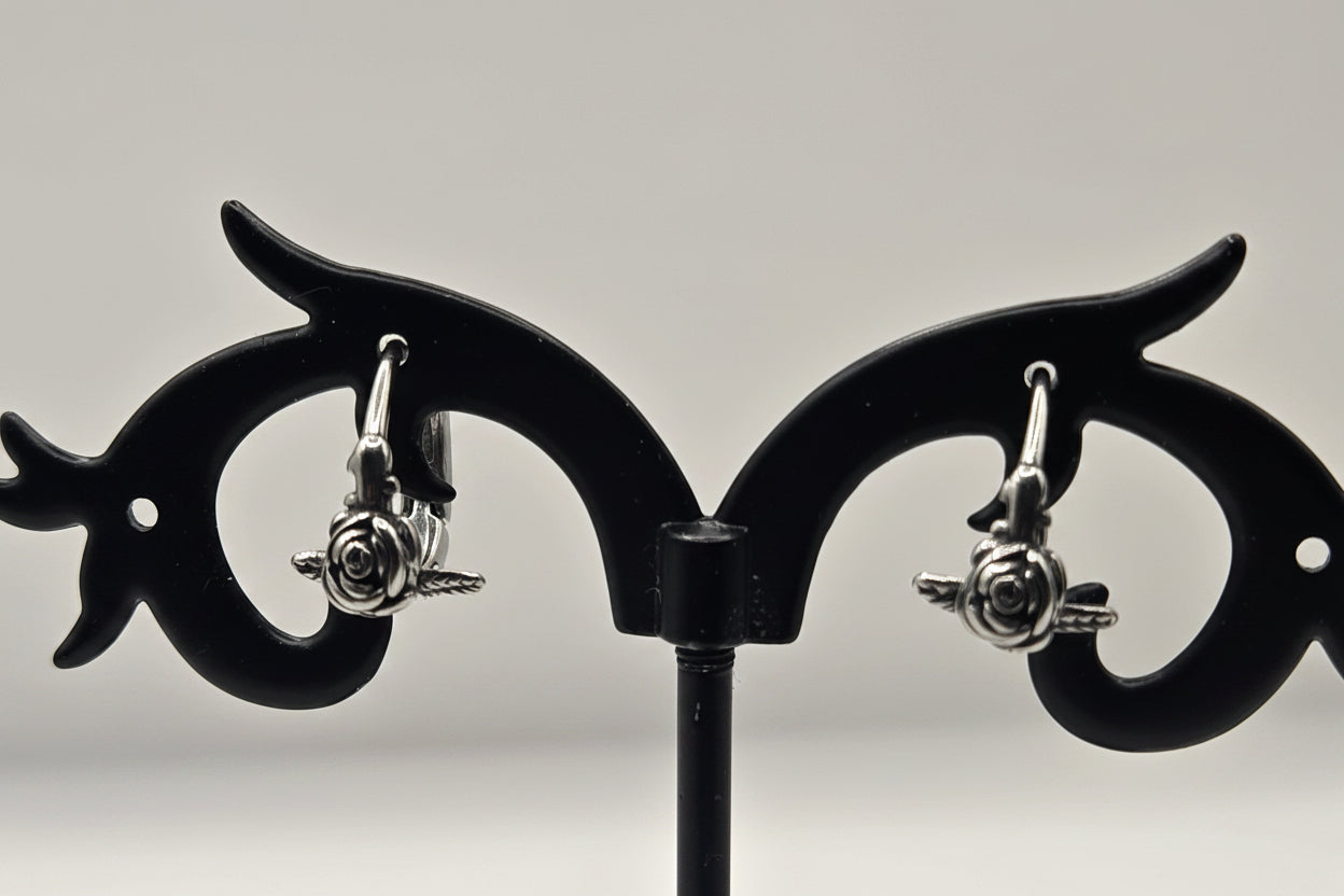 ROSE STUD EARRINGS
